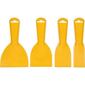 ШПАТЕЛІ ПЛАСТИКОВІ 4 ШТ. 40, 60, 80, 100 ММ ШПАТЕЛІ ПЛАСТИКОВІ 4 ШТ. 40, 60, 80, 100 ММ