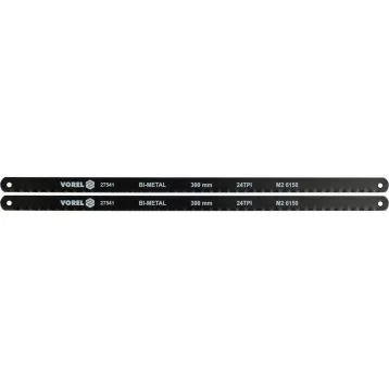 ПОЛОТНО ПО МЕТАЛУ 2 ШТ. 300X12.6X0.65 MM ПОЛОТНО ПО МЕТАЛУ 2 ШТ. 300X12.6X0.65 MM