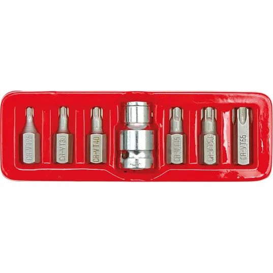 КЛЮЧІ СПЕЦІАЛЬНІ TORX T25-T55, НАБІР 7 ШТ.