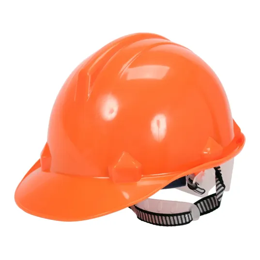 КАСКА ЗАХИСНА ПОМАРАНЧЕВА HDPE