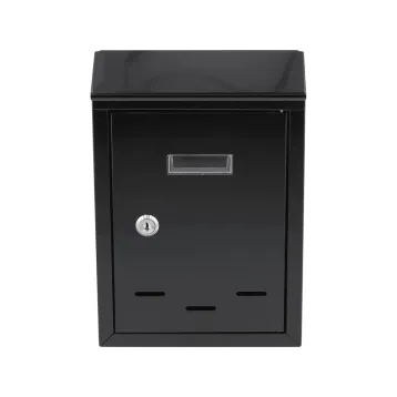 ПОШТОВА СКРИНЬКА 285X200X60 ММ ЧОРНА ПОШТОВА СКРИНЬКА 285X200X60 ММ ЧОРНА