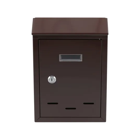 ПОШТОВА СКРИНЬКА 285X200X60 ММ КОРИЧНЕВА