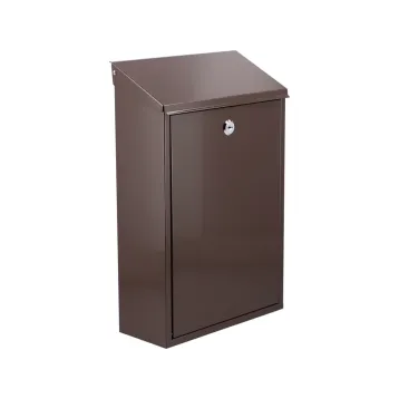 ПОШТОВА СКРИНЬКА 400X250X100 ММ КОРИЧНЕВА ПОШТОВА СКРИНЬКА 400X250X100 ММ КОРИЧНЕВА