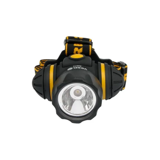 НАЛОБНИЙ СВІТЛОДІОДНИЙ ЛІХТАР 1 LED/1 ВТ 3 ФУНКЦІЇ