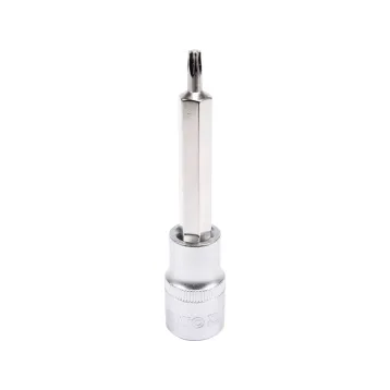 ГОЛОВКА ТОРЦЕВА З НАСАДКОЮ TORX 1/2'' T25 L100 ММ ГОЛОВКА ТОРЦЕВА З НАСАДКОЮ TORX 1/2'' T25 L100 ММ