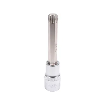 ГОЛОВКА ТОРЦЕВА З НАСАДКОЮ TORX 1/2'' T55 L100 ММ ГОЛОВКА ТОРЦЕВА З НАСАДКОЮ TORX 1/2'' T55 L100 ММ