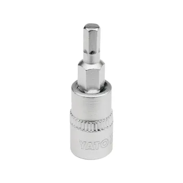 КЛЮЧ HEX Т-ПОДІБНИЙ 1/4'' 4 ММ L37 ММ КЛЮЧ HEX Т-ПОДІБНИЙ 1/4'' 4 ММ L37 ММ