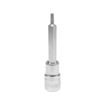 ГОЛОВКА ТОРЦЕВА З НАСАДКОЮ HEX 1/2'' 4 ММ L100 ММ ГОЛОВКА ТОРЦЕВА З НАСАДКОЮ HEX 1/2'' 4 ММ L100 ММ