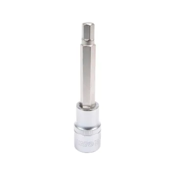 ГОЛОВКА ТОРЦЕВА З НАСАДКОЮ HEX 1/2'' 8 ММ L100 ММ ГОЛОВКА ТОРЦЕВА З НАСАДКОЮ HEX 1/2'' 8 ММ L100 ММ