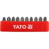 НАКОНЕЧНИКИ ДЛЯ ВИКРУТКИ PZ3X25 ММ, НАБІР 10 ШТ.