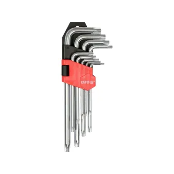 КЛЮЧI IМБУСНI TORX T10-T50, 9 Ч. КЛЮЧI IМБУСНI TORX T10-T50, 9 Ч.