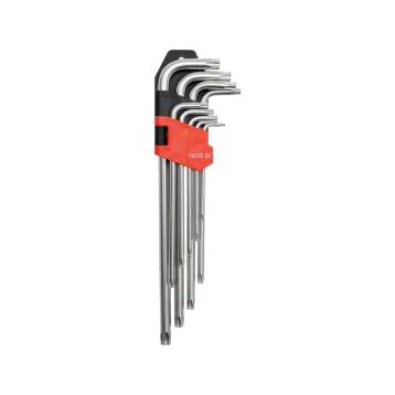 КЛЮЧI IМБУСНI TORX ДОВГІ T10-T50, 9 Ч. КЛЮЧI IМБУСНI TORX ДОВГІ T10-T50, 9 Ч.
