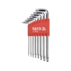 КОМПЛЕКТ КЛЮЧIВ TORX, ДОВГІ 8 ЕЛ. T9-T40 T9-T40 КОМПЛЕКТ КЛЮЧIВ TORX, ДОВГІ 8 ЕЛ. T9-T40 T9-T40