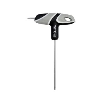 КЛЮЧ HEX Т-ПОДІБНИЙ З РУКОЯТКОЮ T10 КЛЮЧ HEX Т-ПОДІБНИЙ З РУКОЯТКОЮ T10