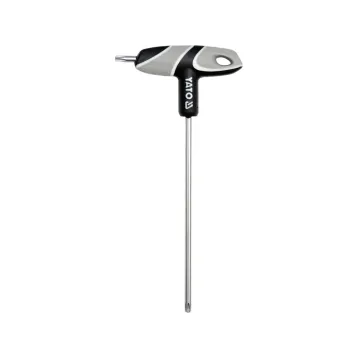 КЛЮЧ HEX Т-ПОДІБНИЙ З РУКОЯТКОЮ T30 КЛЮЧ HEX Т-ПОДІБНИЙ З РУКОЯТКОЮ T30