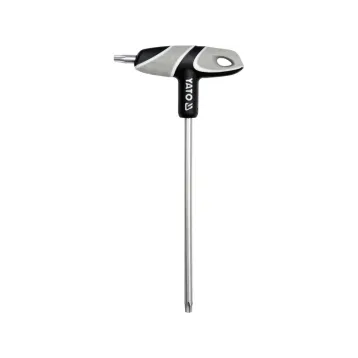 КЛЮЧ HEX Т-ПОДІБНИЙ З РУКОЯТКОЮ T40 КЛЮЧ HEX Т-ПОДІБНИЙ З РУКОЯТКОЮ T40
