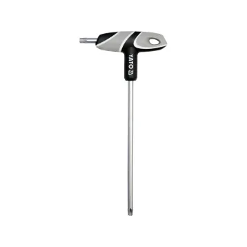 КЛЮЧ HEX Т-ПОДІБНИЙ З РУКОЯТКОЮ T45 КЛЮЧ HEX Т-ПОДІБНИЙ З РУКОЯТКОЮ T45