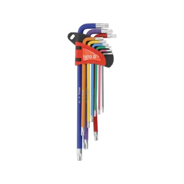 TORX TR T10-T50 НАБІР КЛЮЧІВ 9 ШТ. TORX TR T10-T50 НАБІР КЛЮЧІВ 9 ШТ.