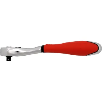 ТРІСКАЧКА ВИГНУТА, МЕТАЛЕВО-ГУМОВА РУЧКА 1/4'' ТРІСКАЧКА ВИГНУТА, МЕТАЛЕВО-ГУМОВА РУЧКА 1/4''