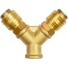 З'ЄДНУВАЧ 1/4'' ЛАТУННИЙ РОЗГАЛУЖУВАЧ, 3/8''
