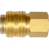 ШВИДКЕ З'ЄДНАННЯ ЛАТУННЕ 1/4'', РІЗЬБА 1/4'' ШВИДКЕ З'ЄДНАННЯ ЛАТУННЕ 1/4'', РІЗЬБА 1/4''