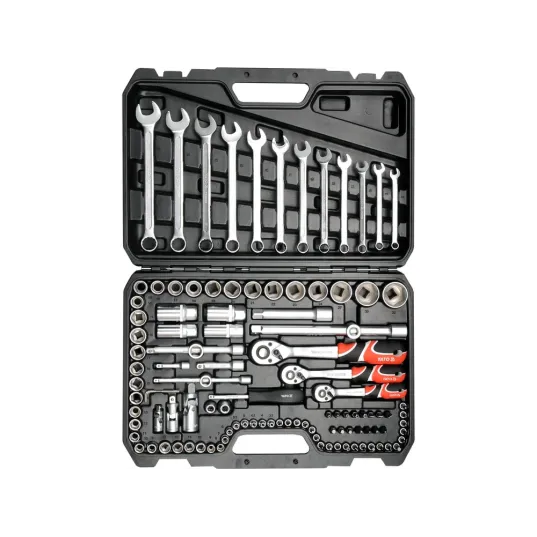 НАБIР ІНСТРУМЕНТІВ 1/4'' 3/8'' 1/2'' 111 ЕЛ. XL
