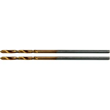 СВЕРДЛА ДЛЯ МЕТАЛУ HSS-TIN 1 ММ, 2 ШТ. СВЕРДЛА ДЛЯ МЕТАЛУ HSS-TIN 1 ММ, 2 ШТ.