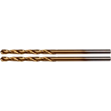 СВЕРДЛА ДЛЯ МЕТАЛУ HSS-TIN 2,5 ММ, 2 ШТ. СВЕРДЛА ДЛЯ МЕТАЛУ HSS-TIN 2,5 ММ, 2 ШТ.