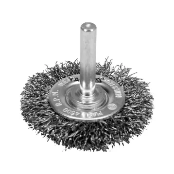 ЩІТКА ТОРЦЕВА З ХВОСТОВИКОМ 50 ММ INOX ДЛЯ ДРИЛЯ ЩІТКА ТОРЦЕВА З ХВОСТОВИКОМ 50 ММ INOX ДЛЯ ДРИЛЯ