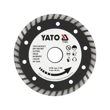 ДИСК АЛМАЗНИЙ, СЕГМЕНТ TURBO 125 ММ ДИСК АЛМАЗНИЙ, СЕГМЕНТ TURBO 125 ММ