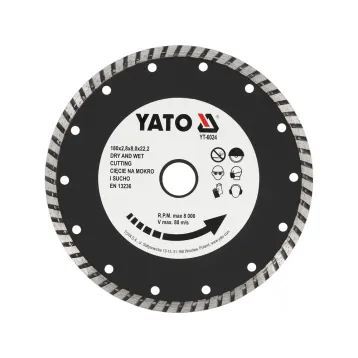 ДИСК АЛМАЗНИЙ, СЕГМЕНТ TURBO 180 ММ ДИСК АЛМАЗНИЙ, СЕГМЕНТ TURBO 180 ММ