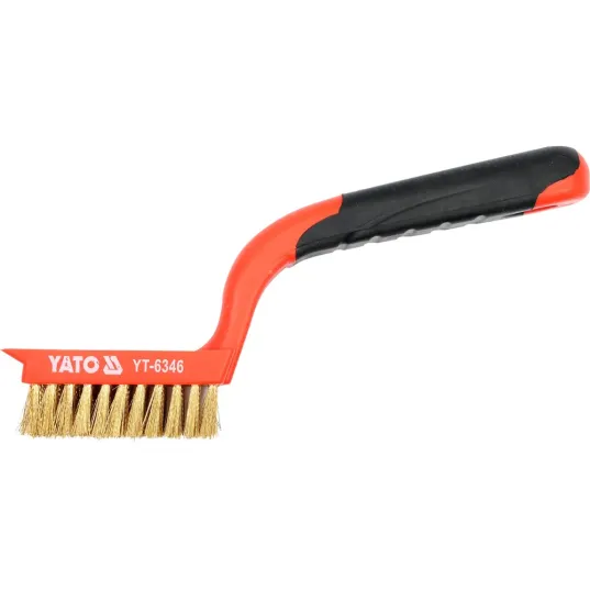 ДРОТЯНА ЩІТКА З ЛАТУНІ, 5 РЯДІВ