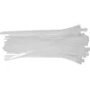 PLA СТРУМКИ ДЛЯ СВЯЗОК, 7.6X250MM 50 ШТ. БІЛІ