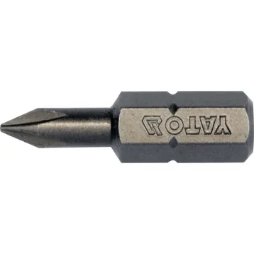 БІТИ 1/4'' Х 25 ММ PH0 10 ШТ. БІТИ 1/4'' Х 25 ММ PH0 10 ШТ.
