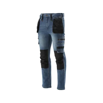 РОБОЧІ БРЮКИ STRETCH JEANS DARK BLUE, РАЗ. XL РОБОЧІ БРЮКИ STRETCH JEANS DARK BLUE, РАЗ. XL