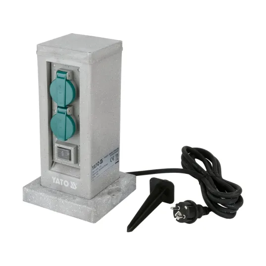 <TRANSLATION>ГНІЗДО САДОВЕ СТОЛБ КАМІНЬ PP IP44 4X230V</TRANSLATION>