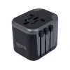 УНІВЕРСАЛЬНИЙ ПОДОРОЖНІЙ АДАПТЕР 2 X USB 5 В/2,4A УНІВЕРСАЛЬНИЙ ПОДОРОЖНІЙ АДАПТЕР 2 X USB 5 В/2,4A